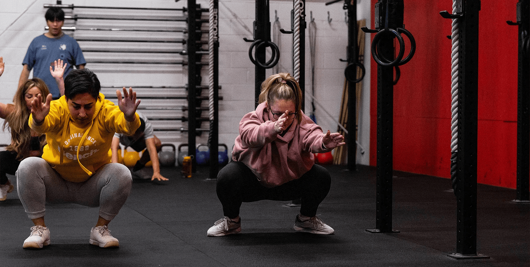 people training at Legacy Training Club Detroit